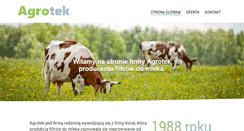 Desktop Screenshot of filtrydomleka.pl